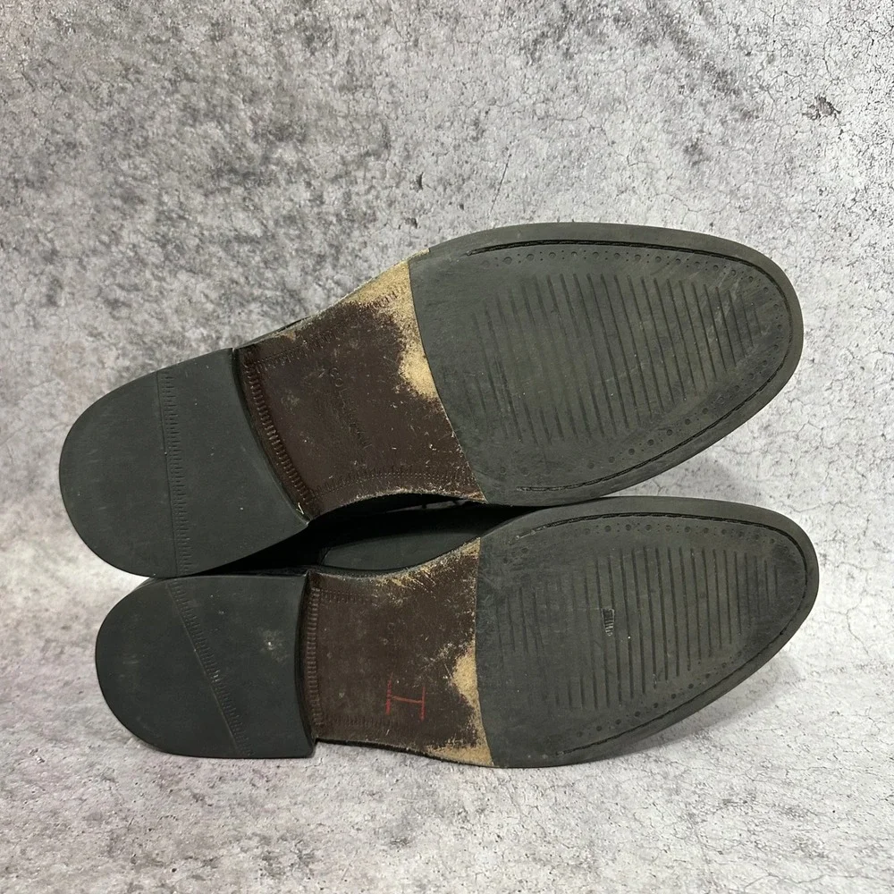 Cole Haan Williams Welt Chukka II Mens 14 Black Gray Suede Leather Boots C24573
